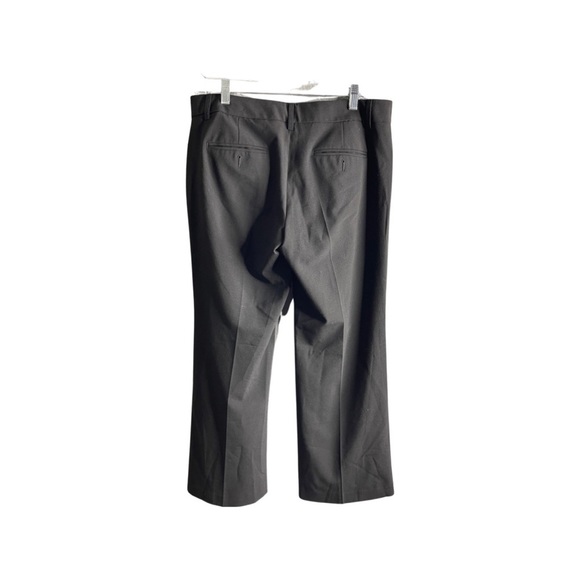 SOLD Express women Editor tailored dress pants. Size 10. Black color, flare legs - Picture 2 of 5